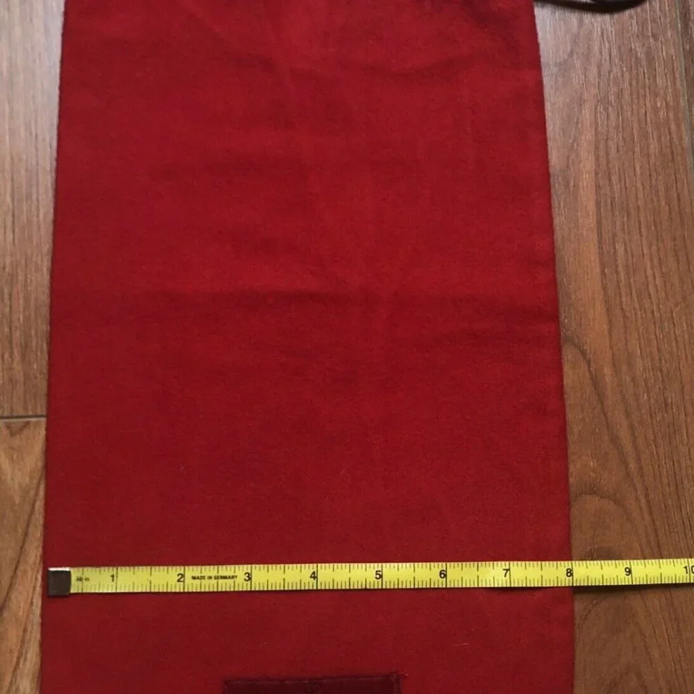 Valentino Garavani Red Dust Bag 14 x 8 shoes purse